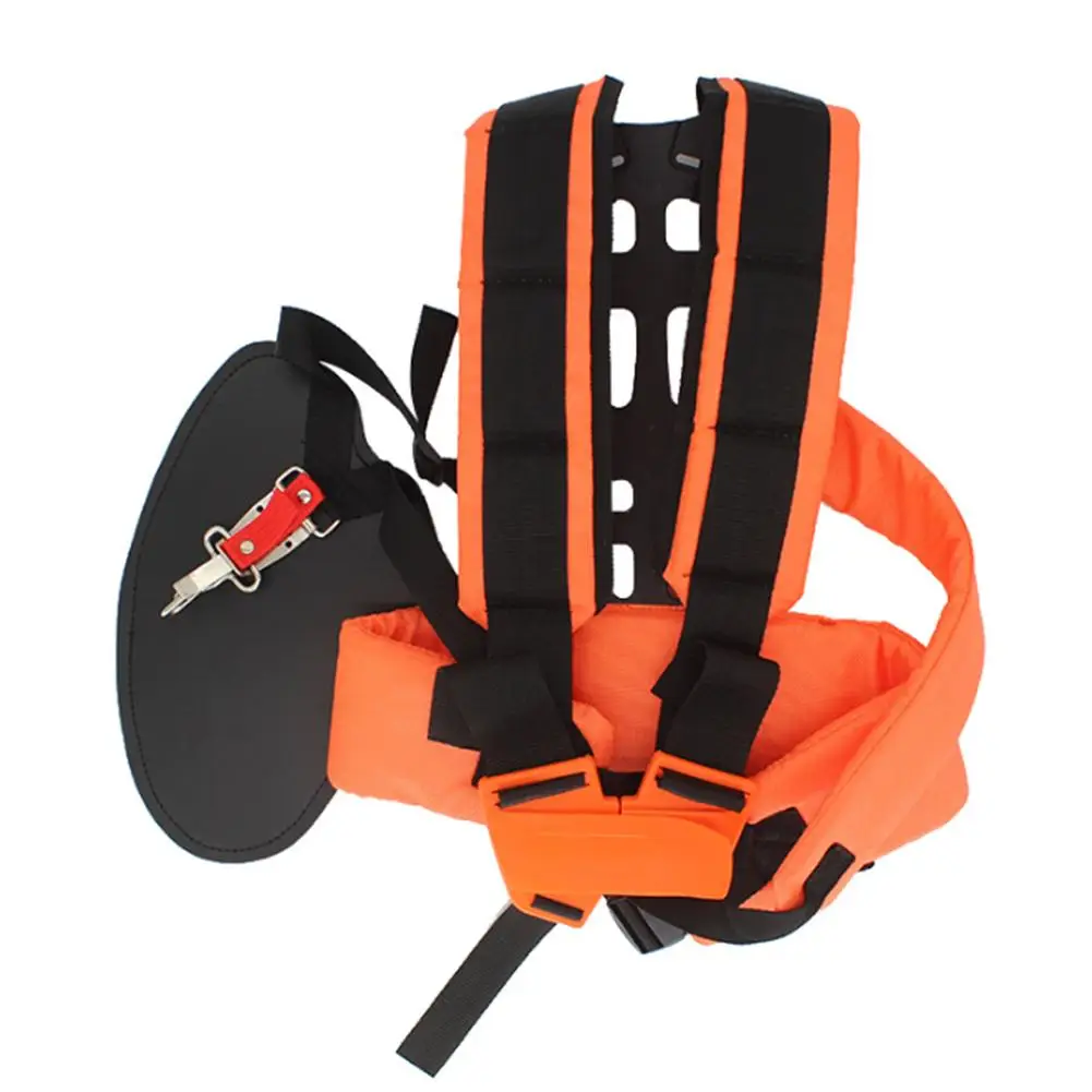 Dual Strap Shoulder Harness for Lawn Mowers and Grass Trimmers Made from Polyester Fiber for Long-Term Outdoor Use
