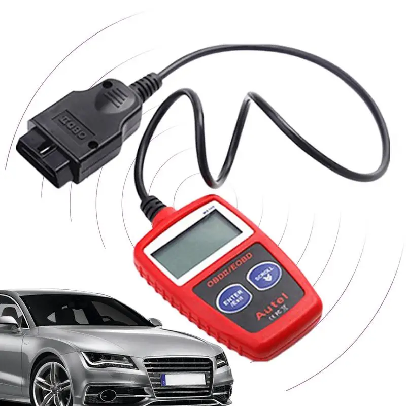 Car Diagnostic Scanner LCD Display Car Detector Diagnostic Instrument Auto Fault Scanner Tool OBD2 Scanner Car Diagnostic Tool