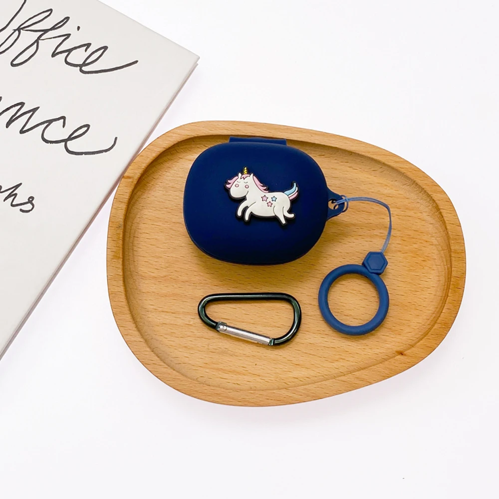 لطيف الكرتون غطاء من السيليكون ل Anker Soundcore الحياة P3 حالة DIY بها بنفسك لينة سماعة سيليكون الغطاء الواقي المحمولة الملحقات