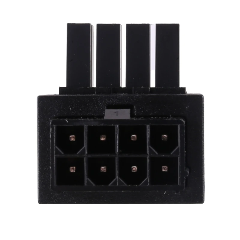 90Degree Angled 8Pin Power Adapter Mainboard CPU Power Connector For Desktops Computer Mainboard CPU Power Supply