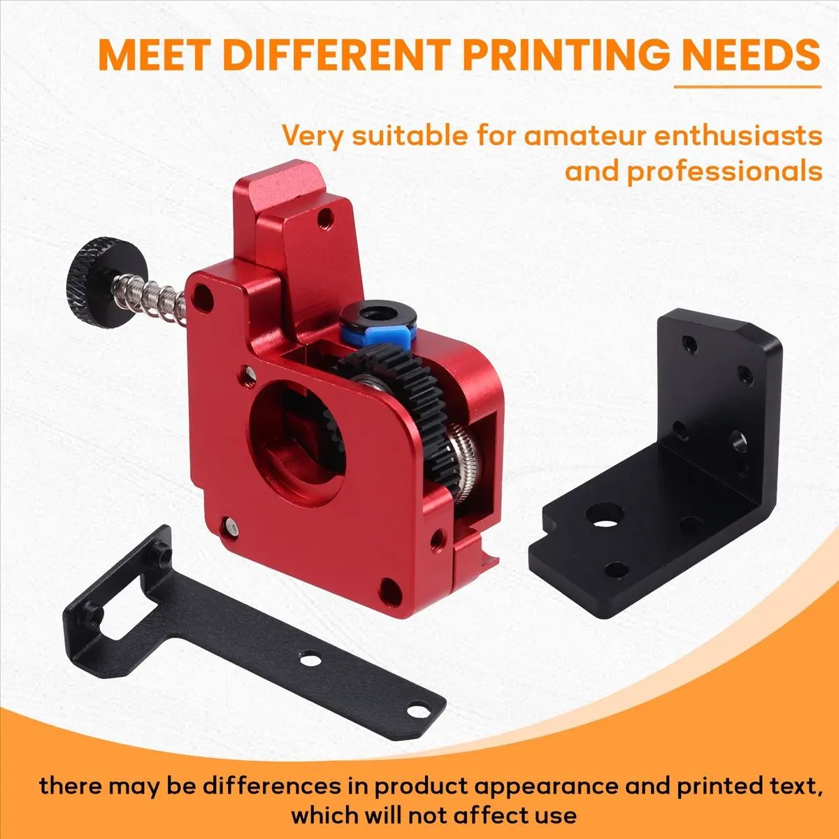 CH◆☆§Upgrade K1C Extruder PRO Kit with Bracket Dual Gear No Motor Extrusion Mechanism for K1/K1 MAX / PRO 3d Printer~HOT SALE