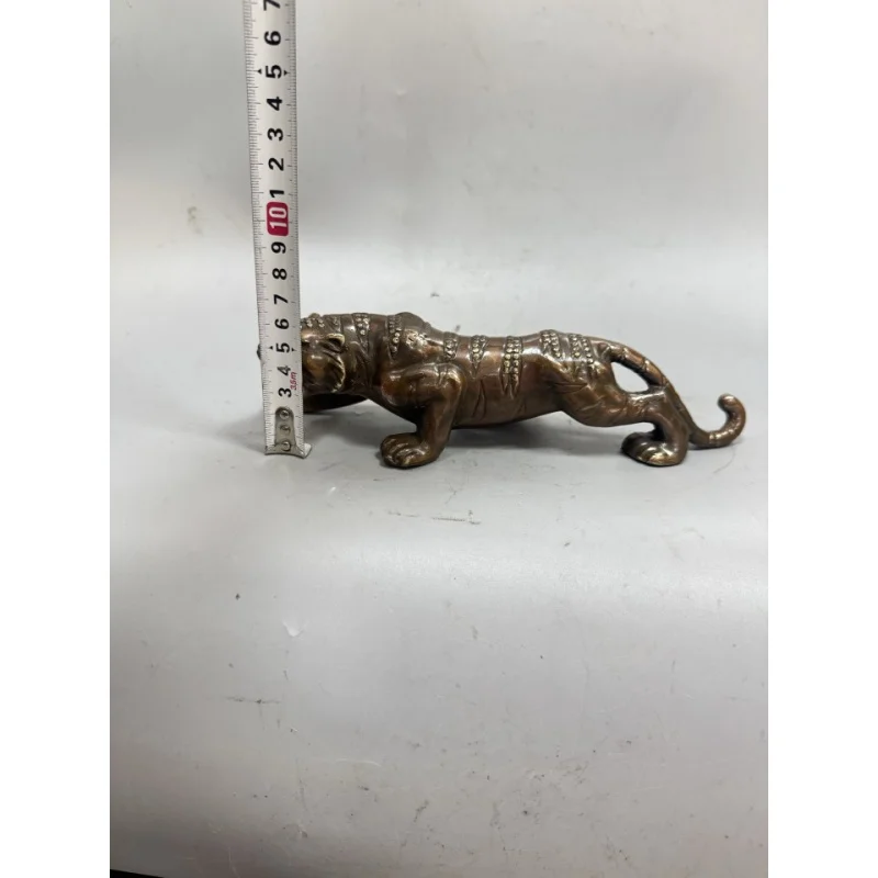 Bronze Tiger Ornament Tiger Roaring Wealth Tiger Roaring Mountains and Rivers Home Zodiac Tiger Decoration Shop Office Desktop B