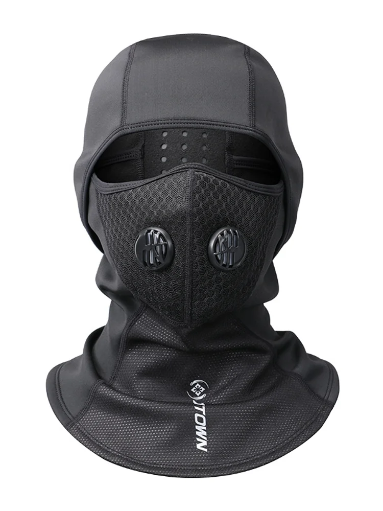 AliExpress NONE XINTOWN Winter Windproof Warm Beanie KN95 Anti-Fog Haze Mask Outdoor Cycling Motorcycle Ski Face Cover Headgear