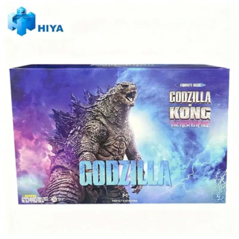 

In Stock HIYA 18CM 7inch Action Figure Exquisite Basic Series Godzilla X Kong The New Empire Godzilla Rre-evolved Ver.