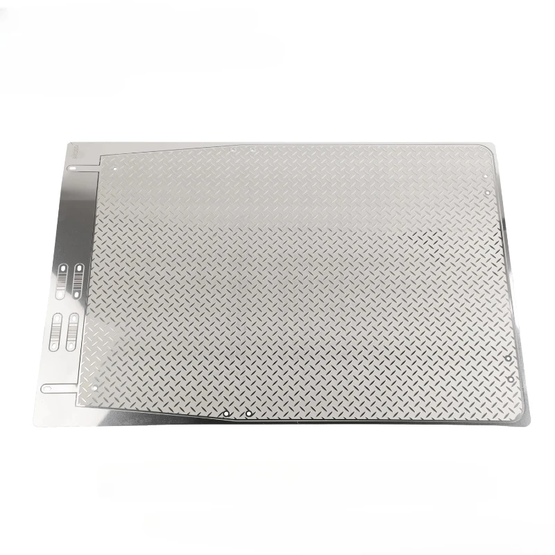 Simulation Metal Anti-slip Plate Luggage Rack Bottom Plate for 1/10 RC Crawler Car Traxxas FMS FJ40 Accessories