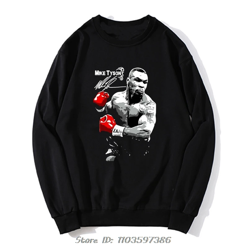 Mike Tyson Boxing Retro Boxing Hoodie Funny Retro Cotton Sweatshirt Gift Men's Oversized Clothing Graphic Tops streetwear