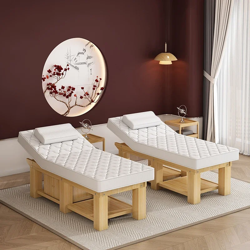 

Nordic Adjustable Massage Tables Beauty Salon Ear Picking and Moxibustion Massage Tables Designer Furniture Cama De Masaje HBMT