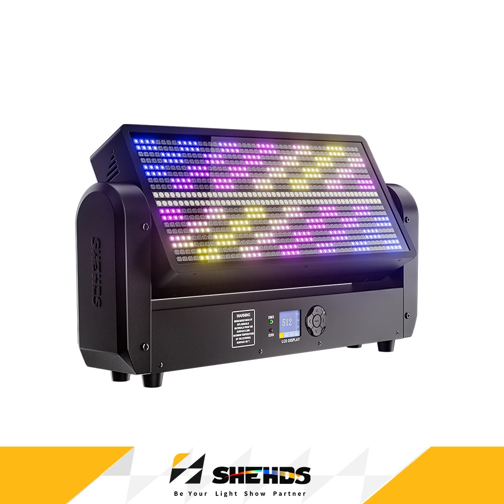 Светодиодный прожектор SHEHDS 200W Srtobe Moving Head с пиксельным управлением, линейным диммированием, матричный светильник на 864 светодиода для диджеев, дискотек, свадеб и вечеринок
