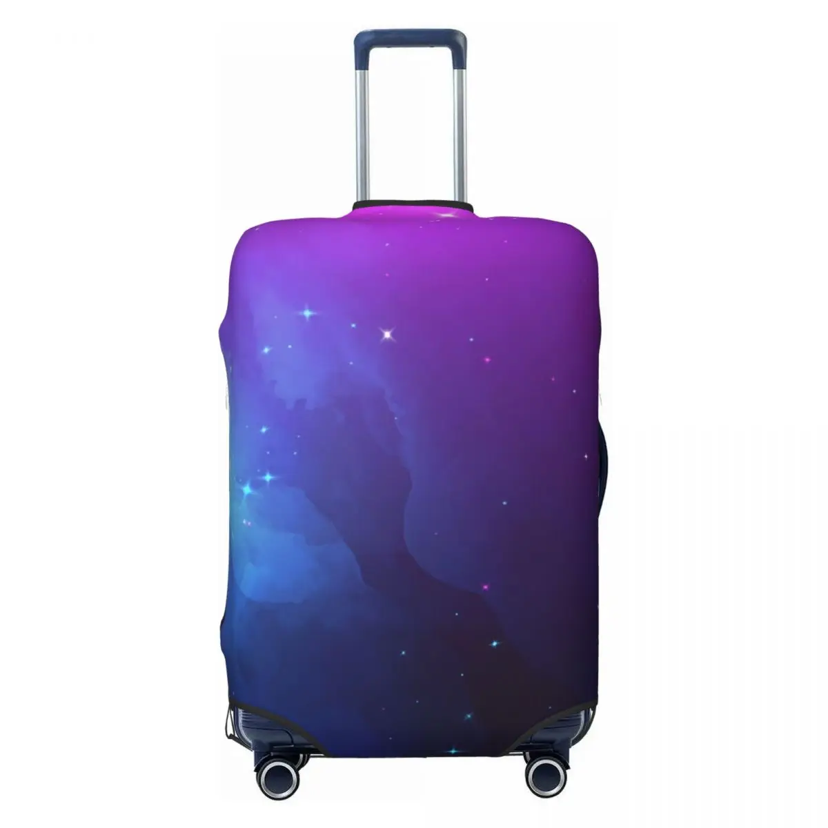 Abstract Galaxy Suitcase Cover Colorful Print Travel Protector Flight Fun Luggage Accesories