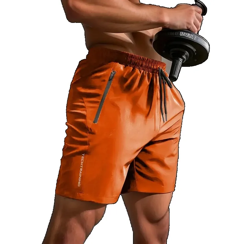 

Мужские спортивные шорты для летних тренировок в тренажерном зале, бега, езды на велосипеде, быстросохнущие дышащие шнурки на талии, наряд на выход