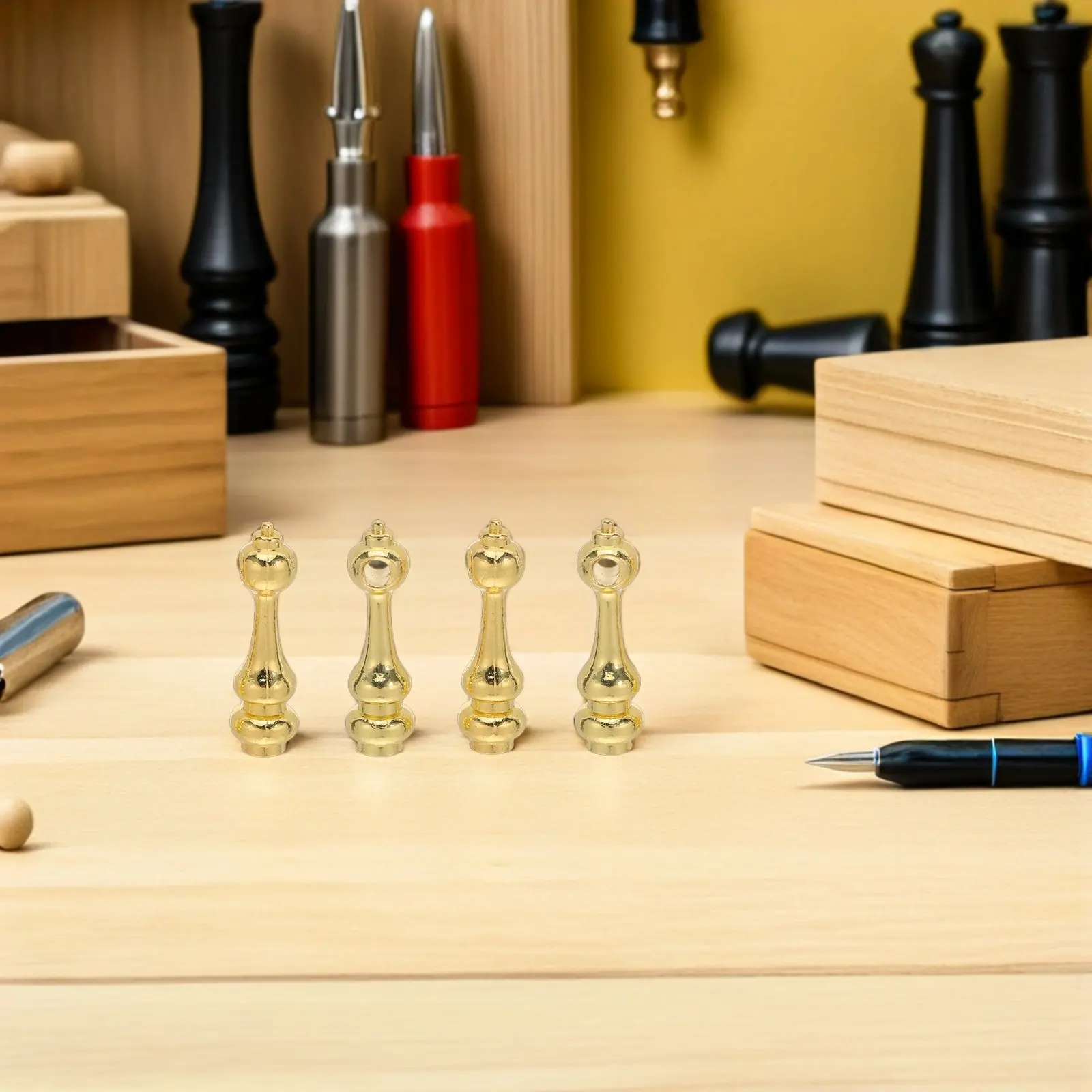 14Pcs Metal Post End Caps Stable Support Railing Brackets for Glass Railing Wine Cabinet Cart Connectors Furniture Hardware