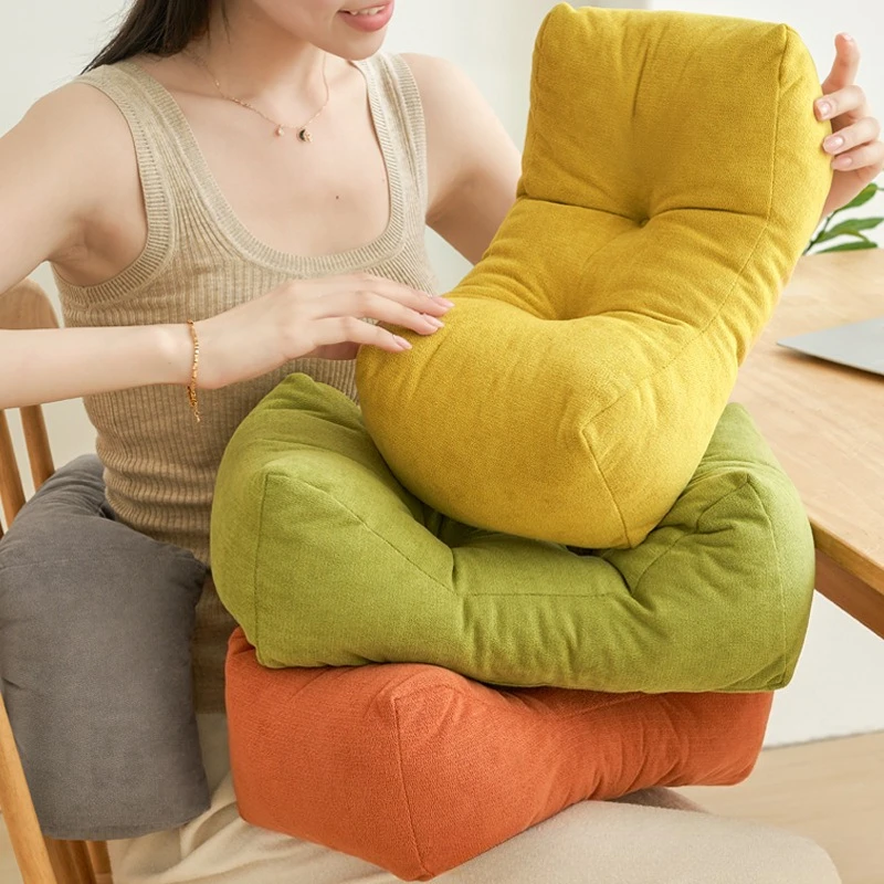 Lumbar Support Cushion - Prone Pillow for Stomach Sleepers, Ergonomic Back Rest for Office Chair & Car Seat, Waist Support