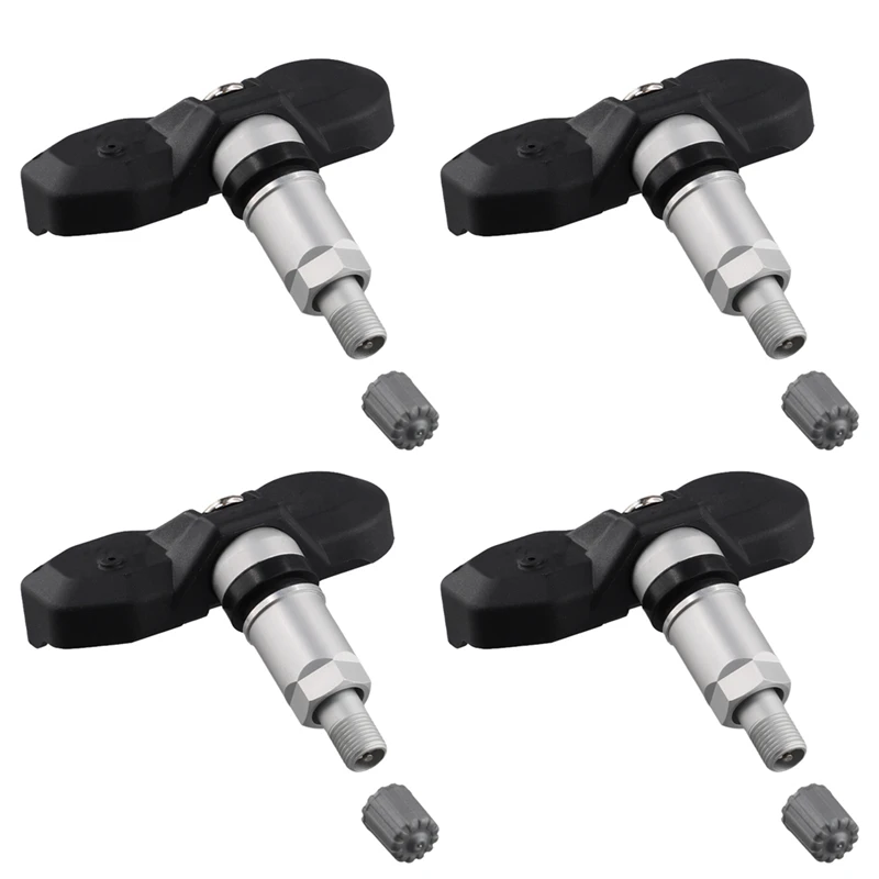 

4PCS Car Tire Pressure Monitor System Sensor 7L0907275D 7L0907275B For VW Touareg Porsche Cayenne 2004-2006 433MHZ TPMS