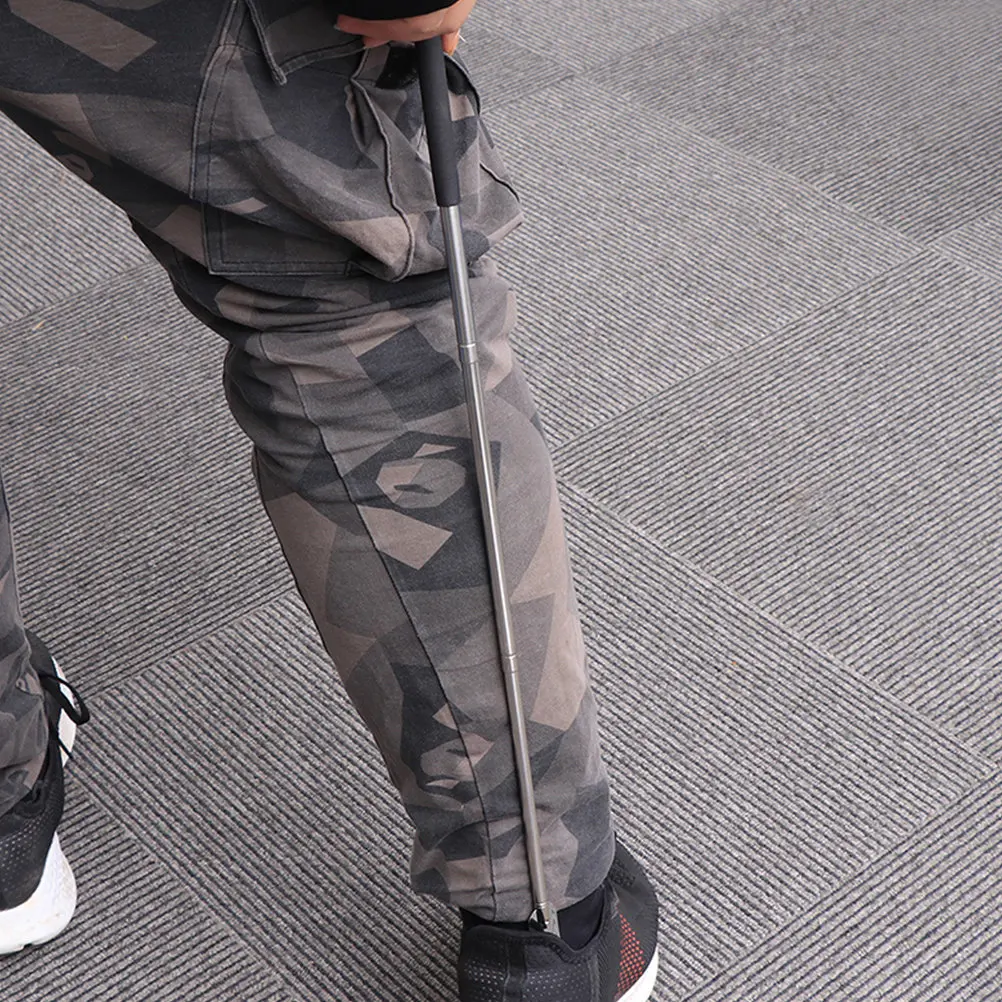 

Набор из 3 регулируемых выдвижных рожков для обуви из нержавеющей стали с длинной ручкой для пожилых людей, эргономичный, для легкого надевания обуви