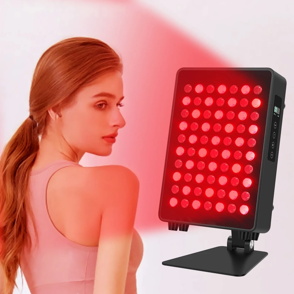 Pulse mode 300W flicker free pain relief red light therapy 660nm 850nm infrared light to give parents Christmas gifts