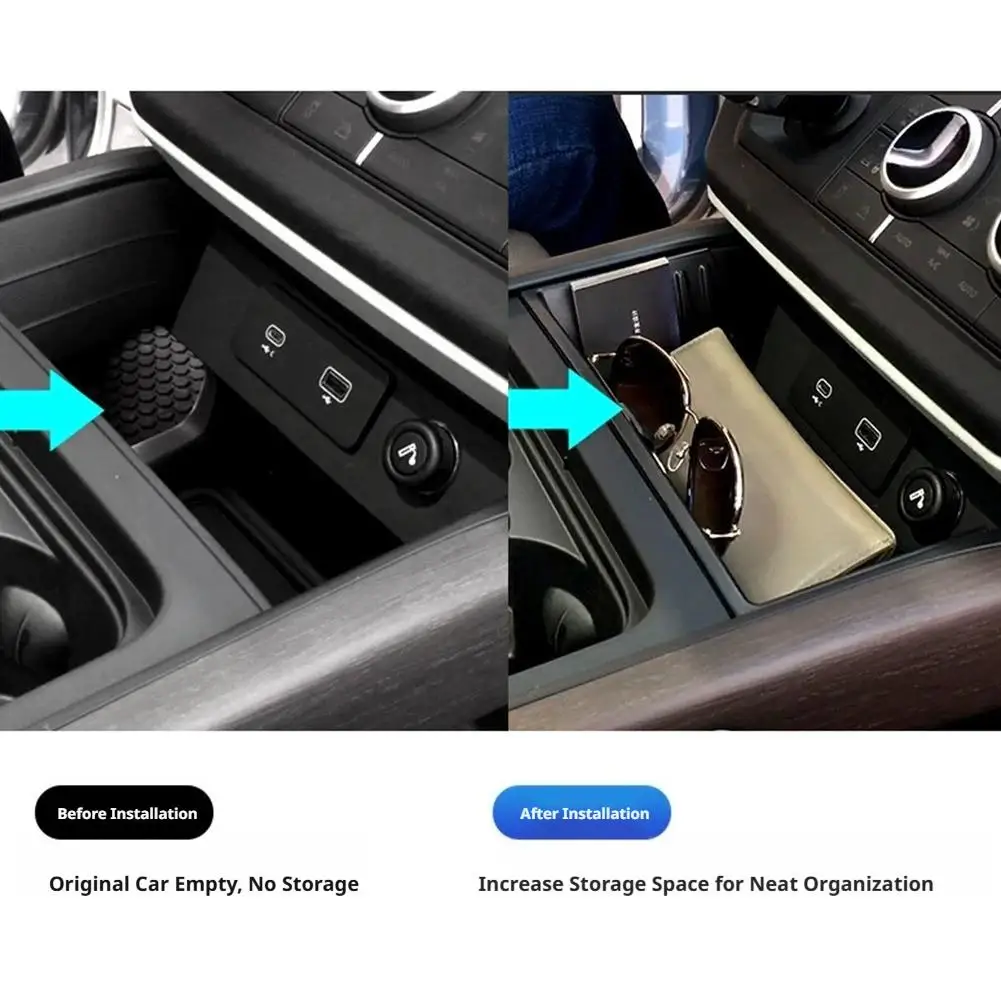 Center Console Storage Box Tray For Land Rover Defender 90 110 130 2020-2026 Armrest Organizer Bin Interior Accessories view 6