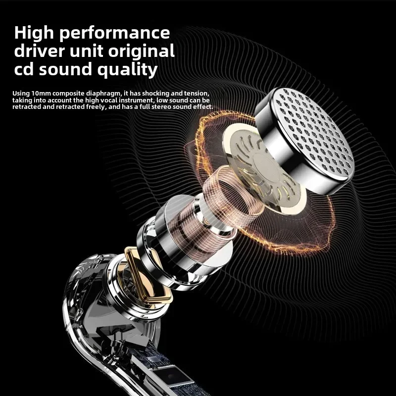 Auriculares inalámbricos compatibles con Bluetooth, auriculares TWS con pantalla LCD táctil inteligente a Color, auriculares estéreo con reducción de ruido HIFI