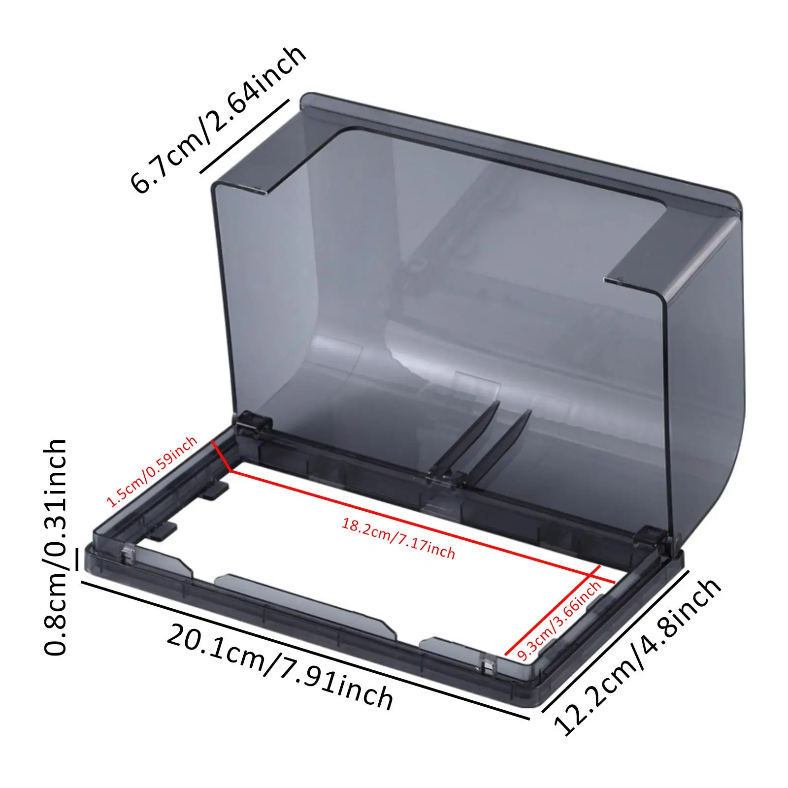 Waterproof Outlet Cover Box Thickened Switch Protection Supplies Dustproof Plug