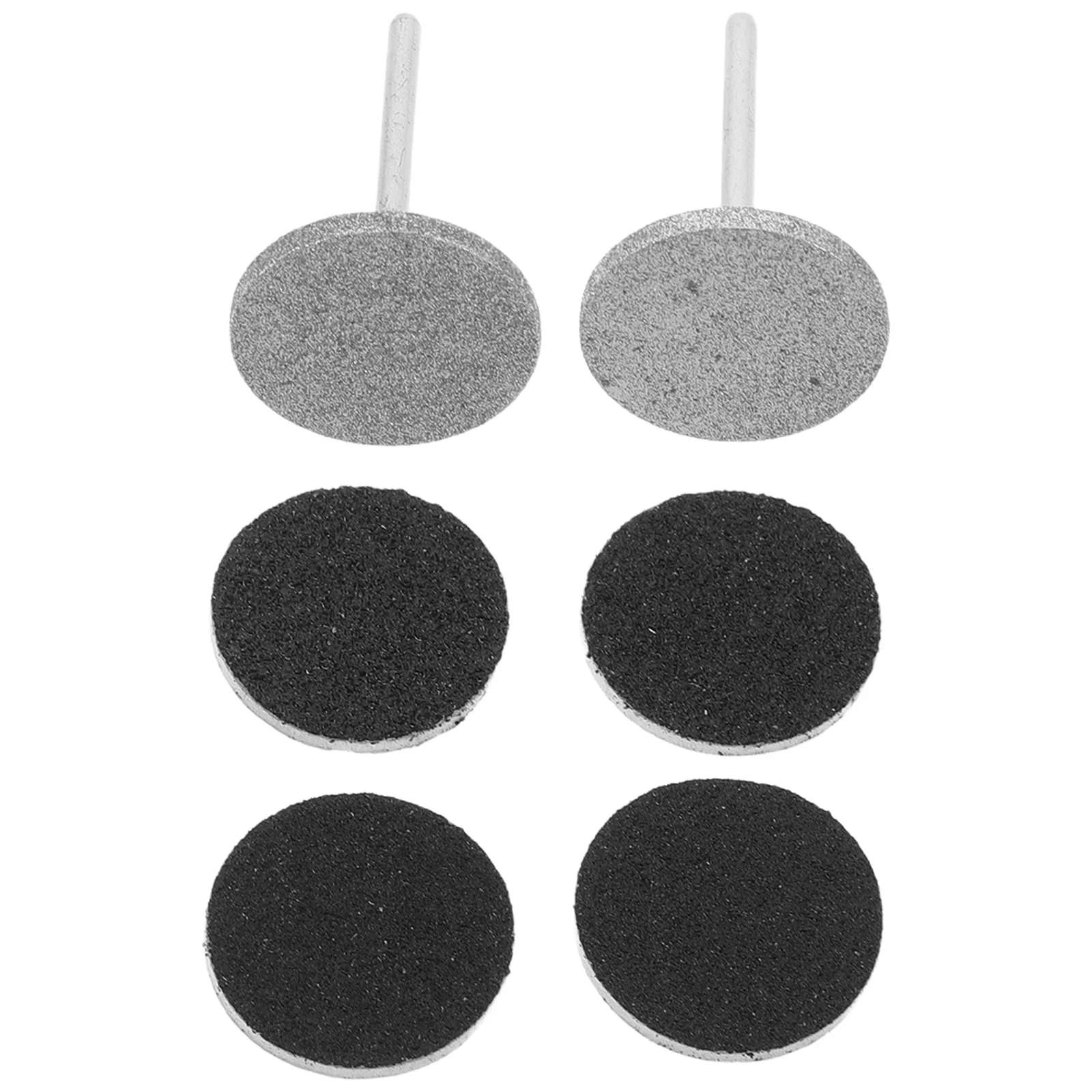 

2Pcs Sanding Disc Nail Drill Bits Flat Round Buffing Discs for Professional Manicure Nail Grooming Tool Kit Drill Sanding Kit
