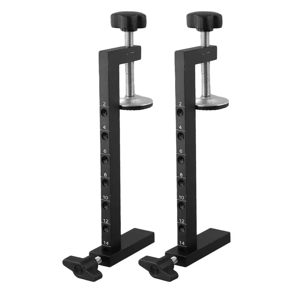 조절식 목공 클램프 철제 구조 143mm 사이즈 역방향 클램프 두께 확장 마이크로 조절 핸들 C-클램프