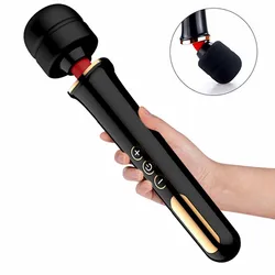 Powerful Clit Vibrator Huge AV Magic Wand Body Massager G-spot Clitoral Stimulator Big Head Vibrator Sex Toys For Woman