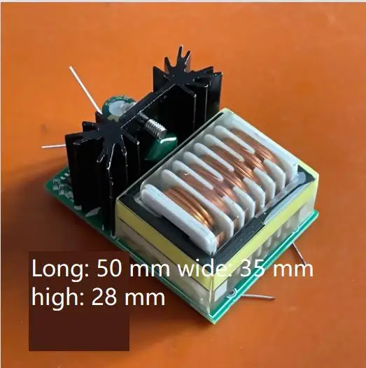 DC Input AC High Voltage Power Supply 15KV High Frequency Industrial Igniter High Temperature Arc Long Time Working Boost Coil