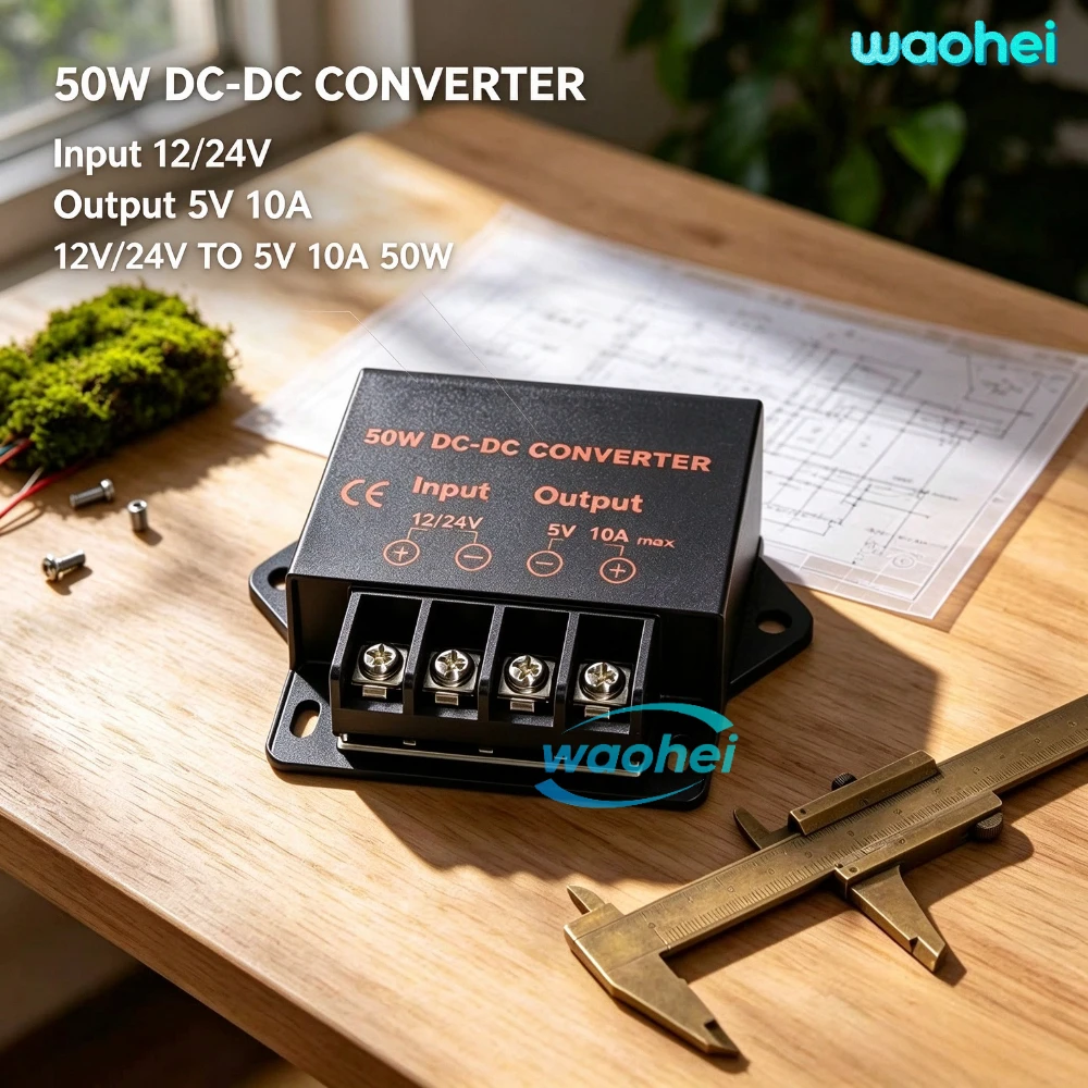 Step Down DC Power Converter 12V To 5V 5A 10A 15A Voltage Regulator Reducer Stabilizer Transformer Car Supply CE Certified