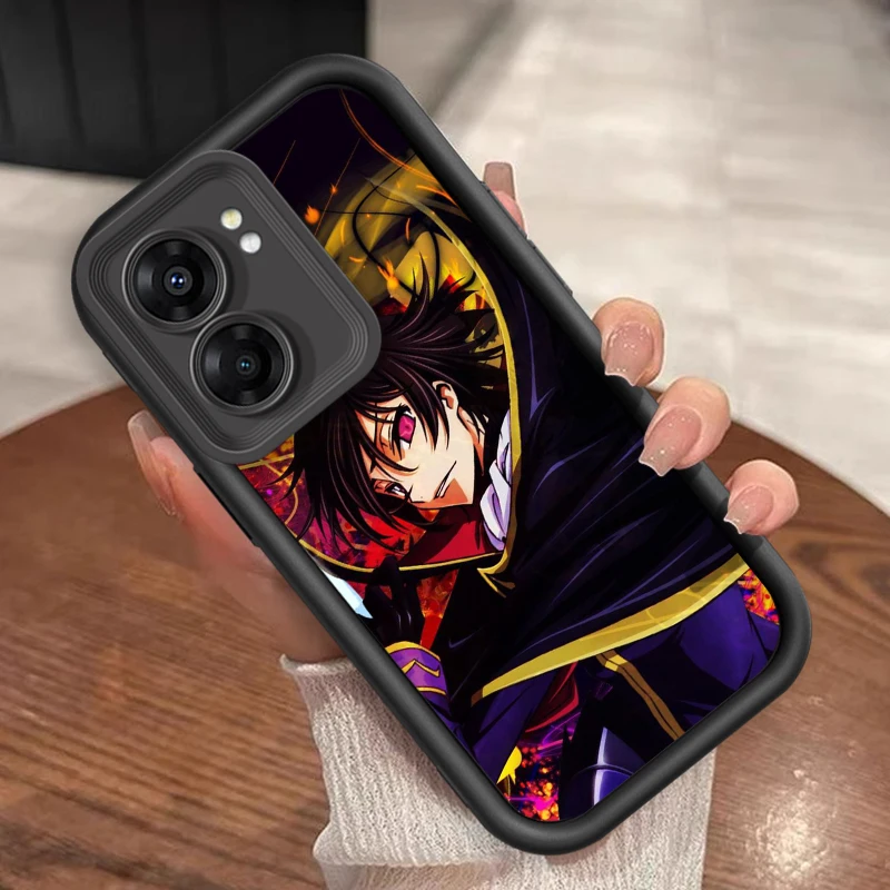 Anime C-Code G-Geass Cool Eye Ladder For OPPO Find X5 X3 A58 A57 A55 A53 A54 A92 A74 A78 A98 A16 A94 A76 A72 5G Funda