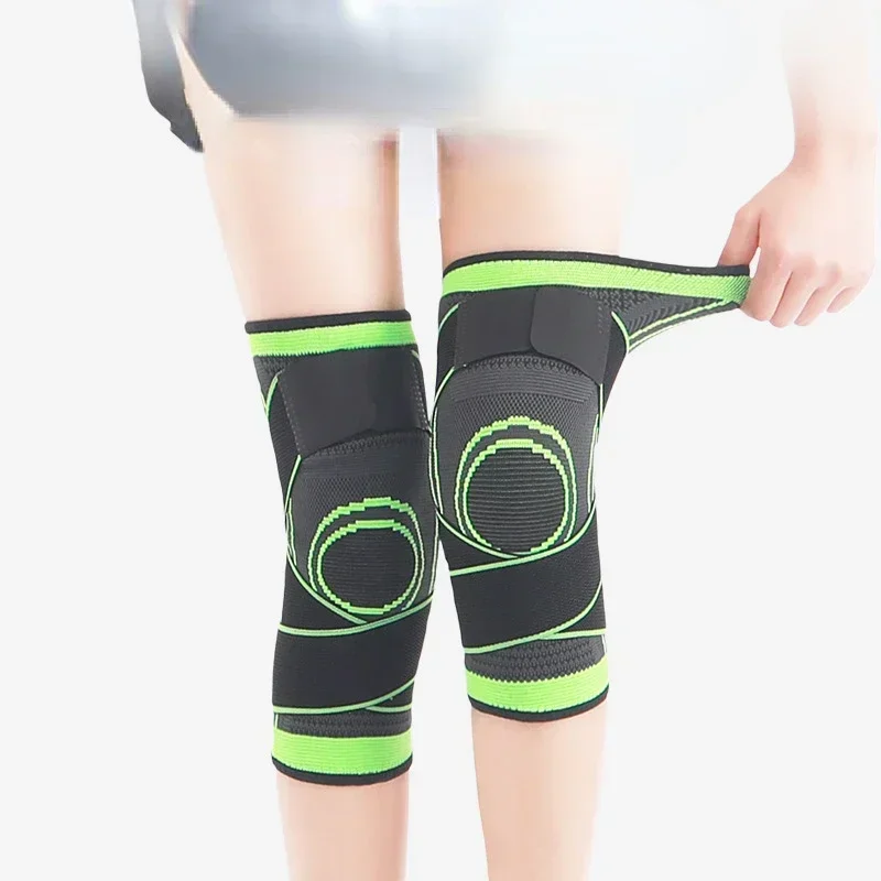 

Sports Knee Pads for Joint Safety, Meniscus and Ligament Support, Pain Kinesiology Tape, Fitness