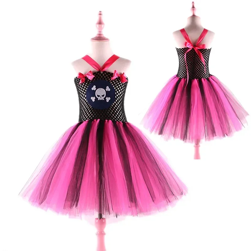 Tutu de Princesse en Tulle pour Fille, Costume d'Halloween, Tenue d'Anniversaire pour Bébé, Robe de Barrage Cosplay, MN4, 7,5