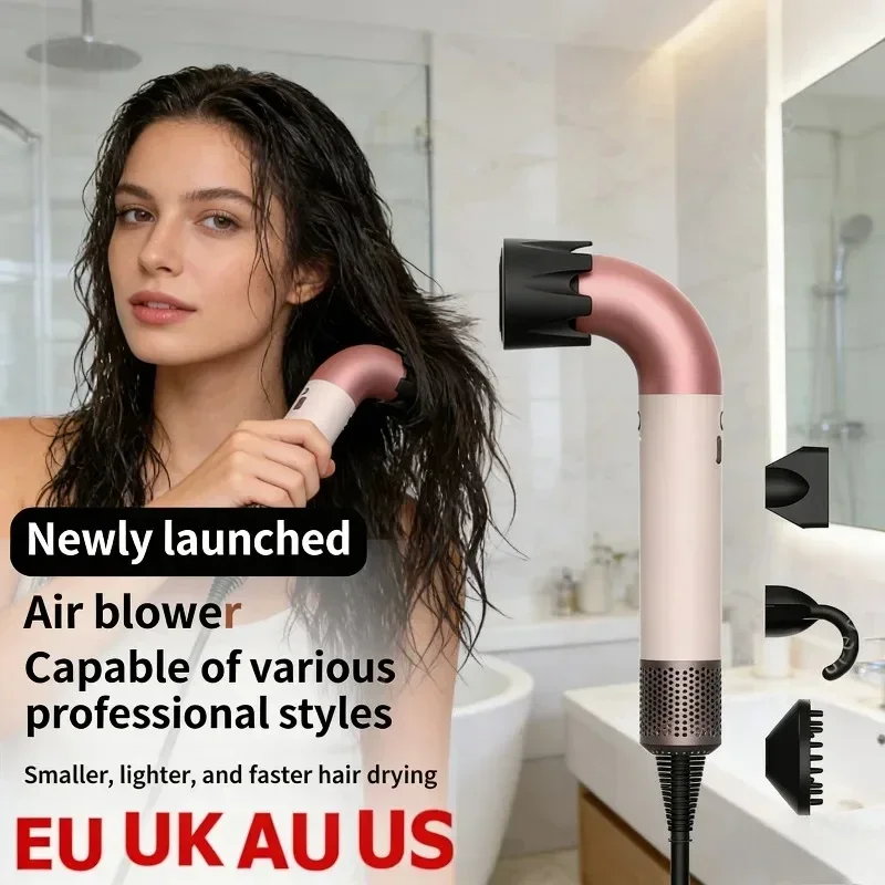 スーパーリーフレスヘアドライヤー-マイナスイオン電気ドライヤー、サロン＆ホームパーソナルヘアケア用アニオンスタイリングツール