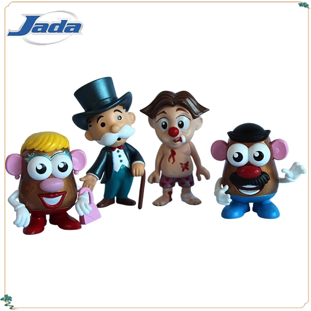 

Original Jada Mr Mrs Potato Head Action Figure Cartoon Fashion Trend Model Toys Desktop Decorative Ornaments Kids Hobbies Gifts