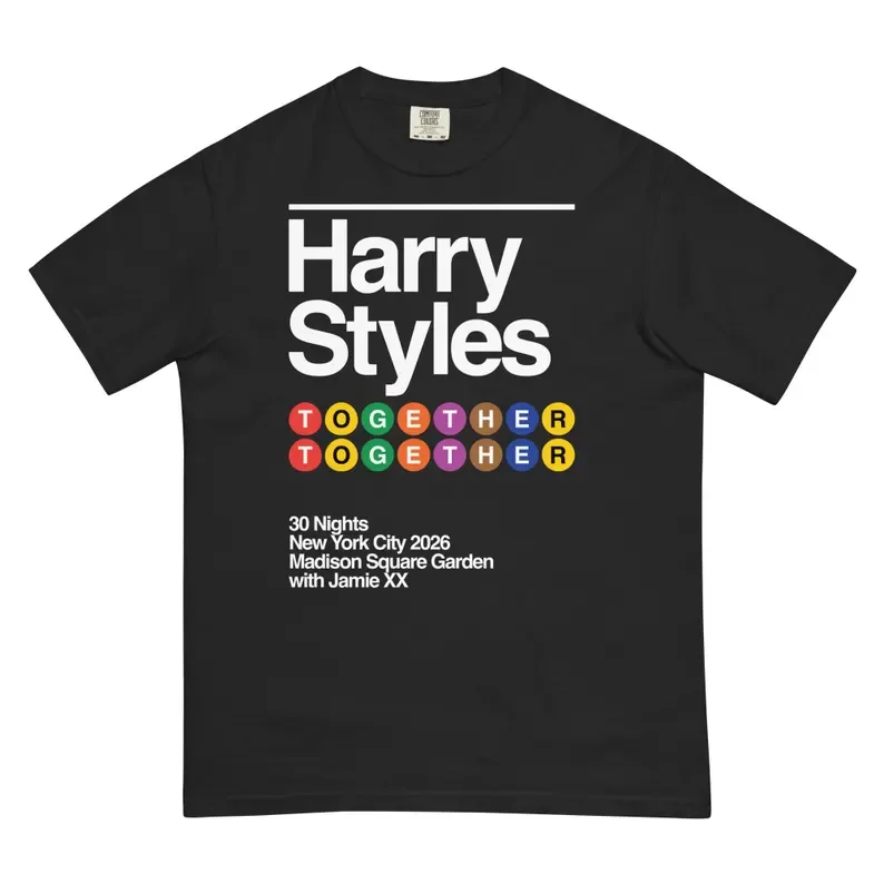 2026 Harry Styles Men's and Women's T-Shirts for The Concert in Madison Square Garden, New York. Comfortable and Breathable.