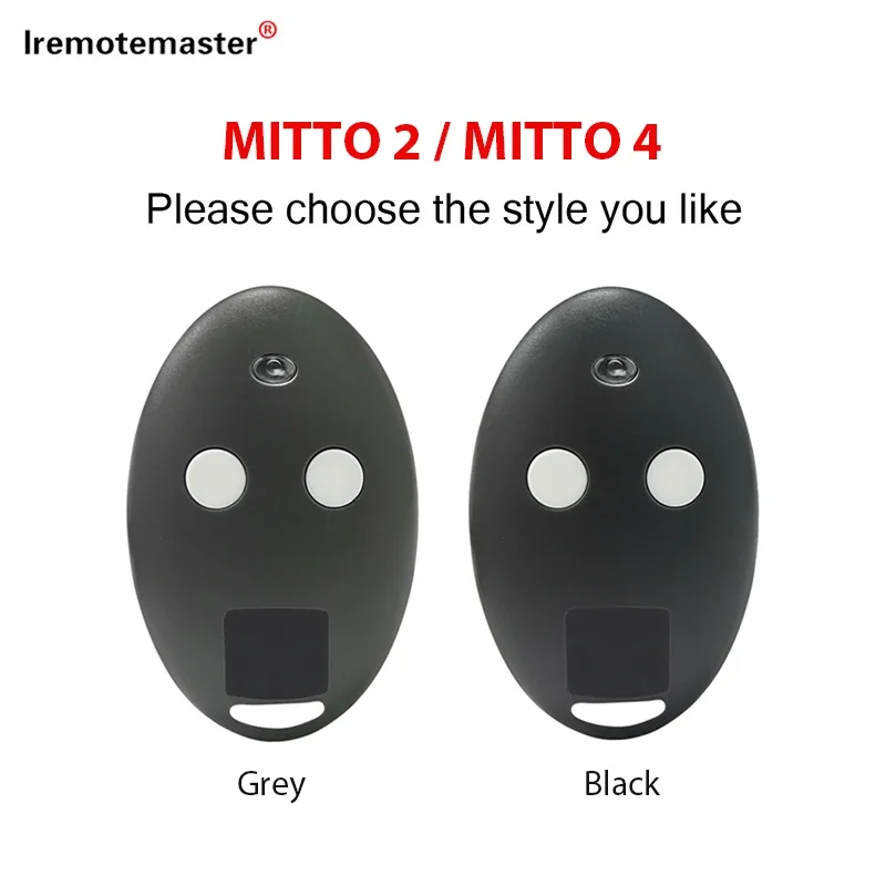 For Mitto Replacement Garage Remote Control MITTO 2/4 TRC1 TRC2 TRC3 KLEIO B RCA 02/04 433.92MHz Rolling Code Gate Door Openers