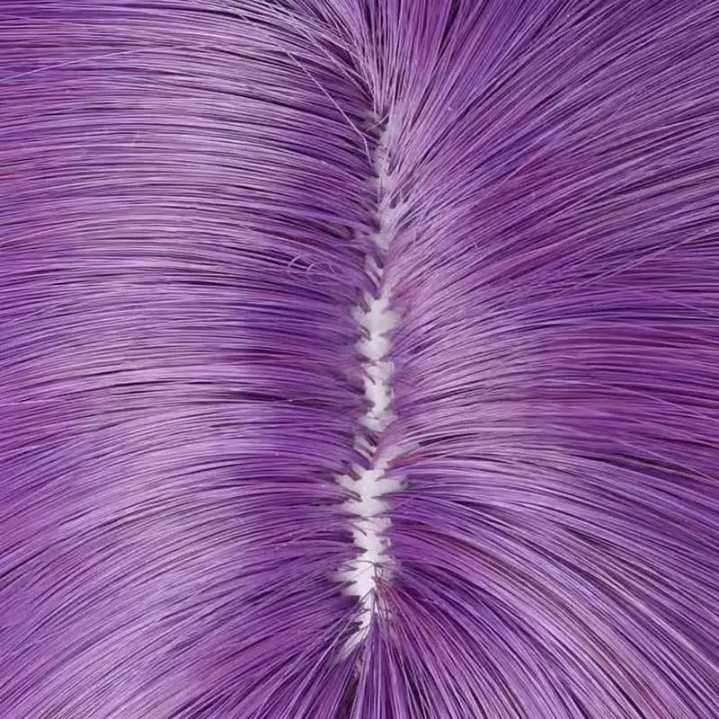 Long Straight Party Anime Cosplay Wigs for Tokyo Ghoul Cos Kamishiro Rize Costume Synthetic Hair Purple Wigs