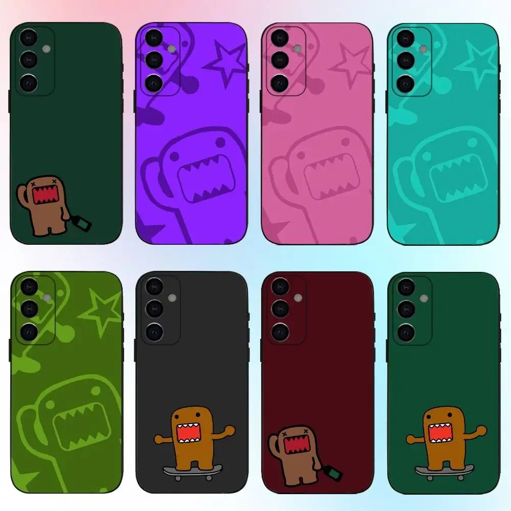 

Domo Green Phone Case For Samsung Galaxy A73,A72,A71,A70,A53,A52,A51,Others Soft Black Cover