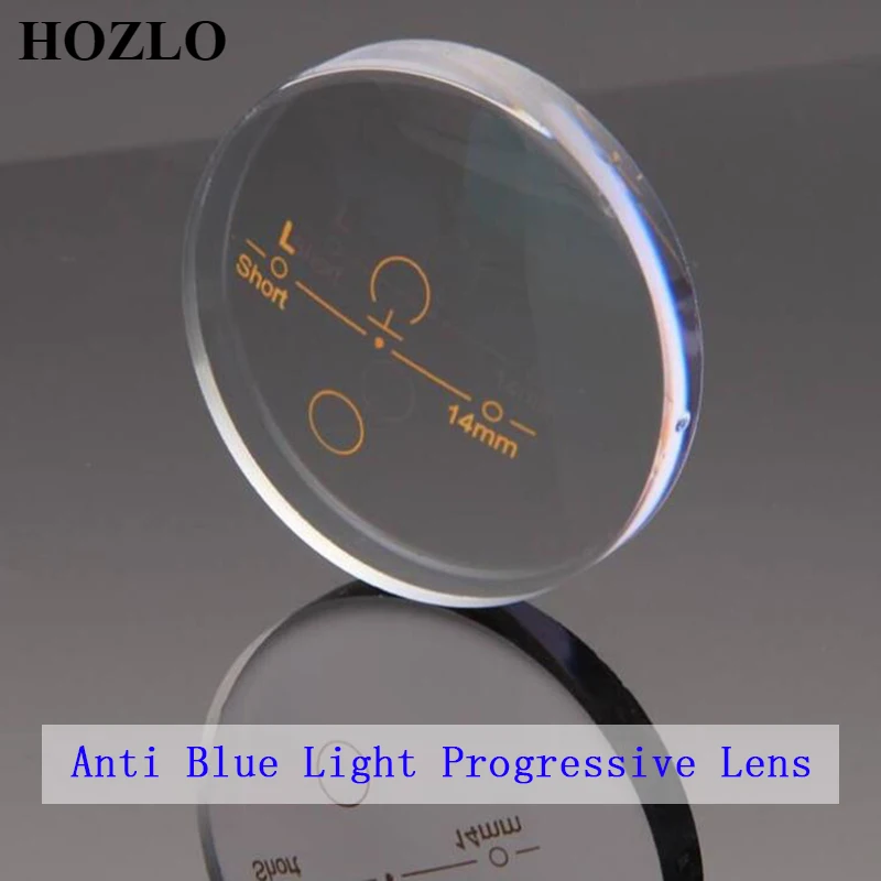 

1.56 1.61 1.67 Anti Blue L Progressive Multifocal Myopia Hyperopia Glasses lens Look Near Far Customize Prescription Lens