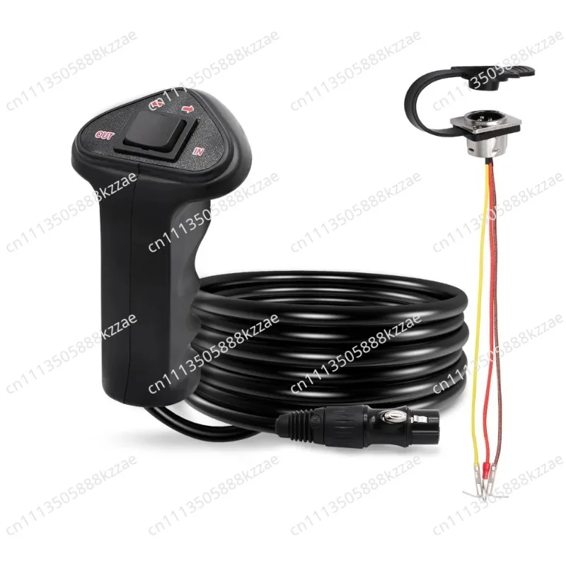 Winch Remote Control Socket Assembly Atv Utv Utv 12000LB Electric Winch Remote Control Crane Handle
