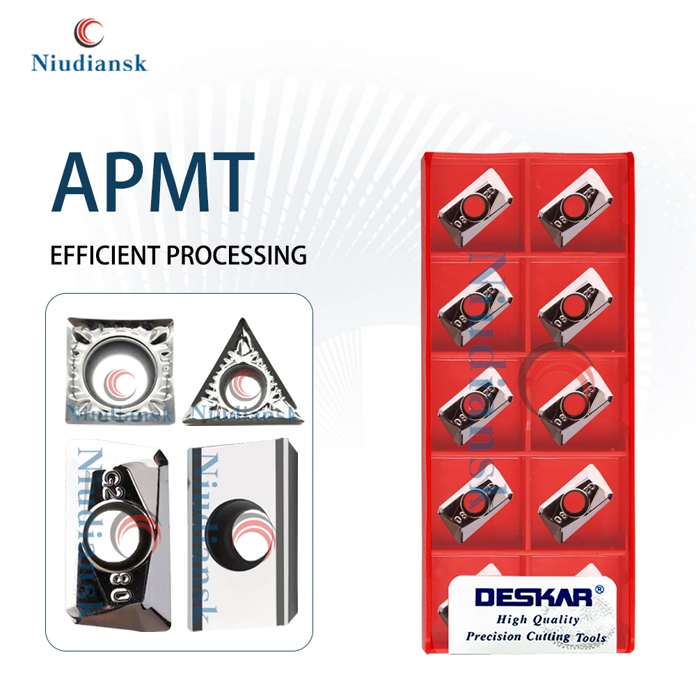 

10PCS Blades APKT1003PDFR-AL 1135PDFR-G2 TCGT16T304-AL SCGT09T304-AL K10 Aluminum Milling Cutters CNC Cutting Tools Lathe Parts