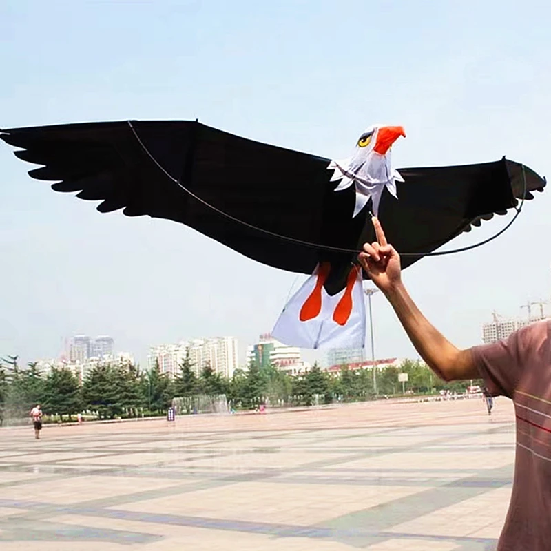Cometa de águila volando para adultos, juguete para jugar al aire libre, pipa de pájaro, enrollador de una sola línea, fábrica de pipa profesional, pipa de nailon, serpiente