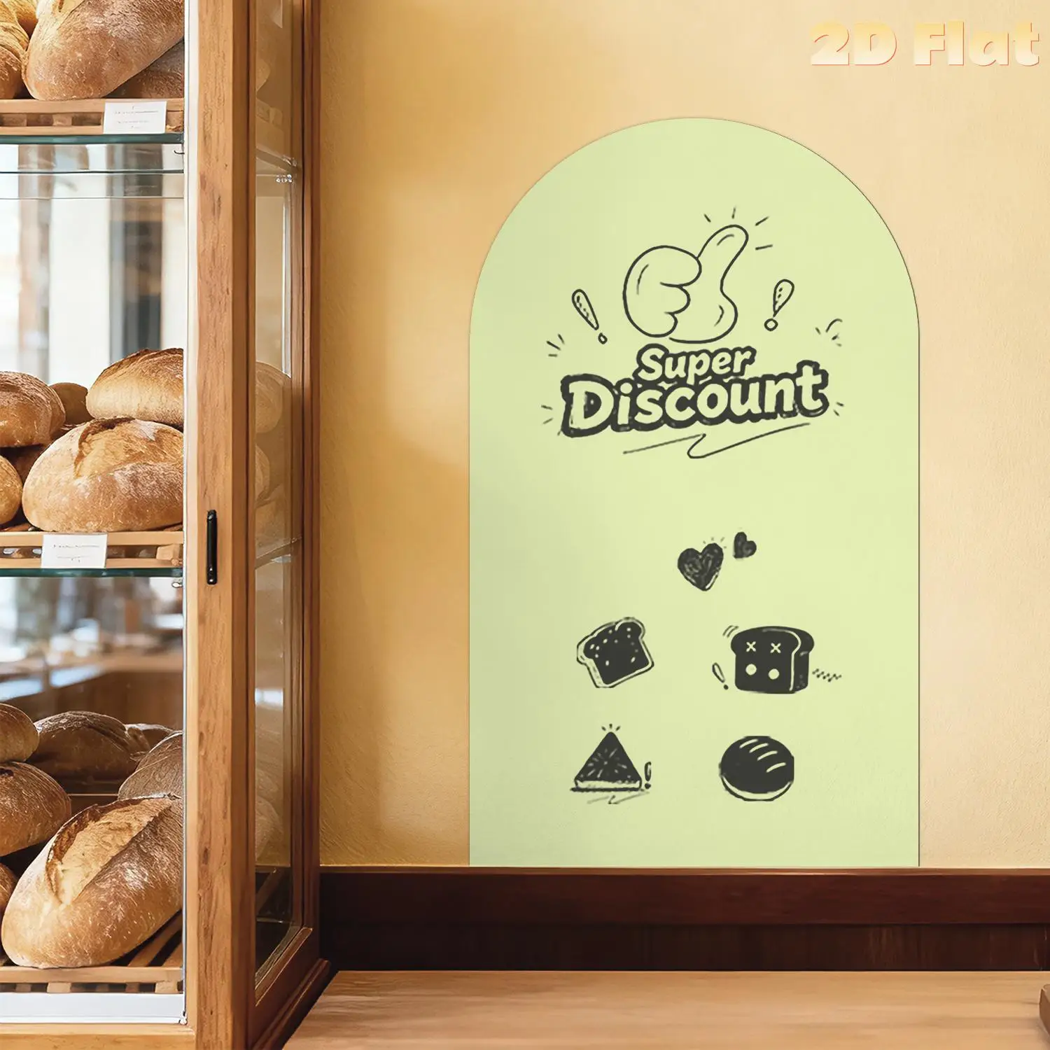 1-unidad-de-pegatinas-adhesivas-para-pizarra-blanca-con-diseno-de-arco-magnetico-color-amarillo-crema-estilo-fresco-con-boligrafo-borrador-e-imanes-adhesivo-en-la-parte-posterior