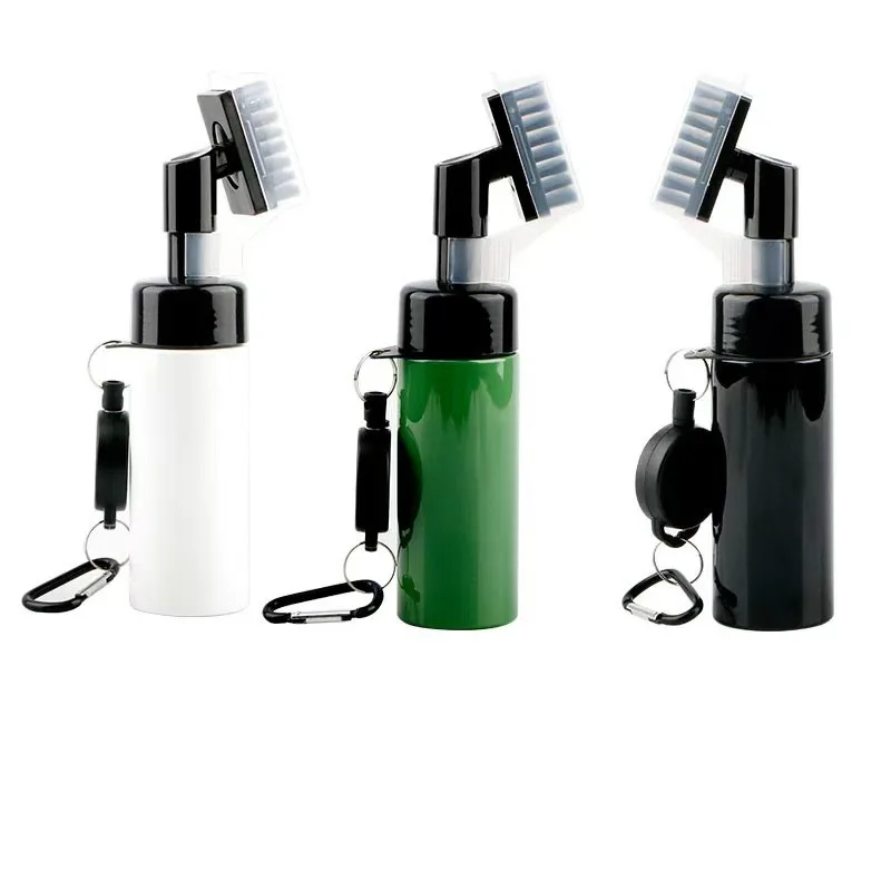 

Golf Cleaning Brush, Press Type Water Spray Tool, Brush Strap, Rope Brush, Club Head Cleaning Tool