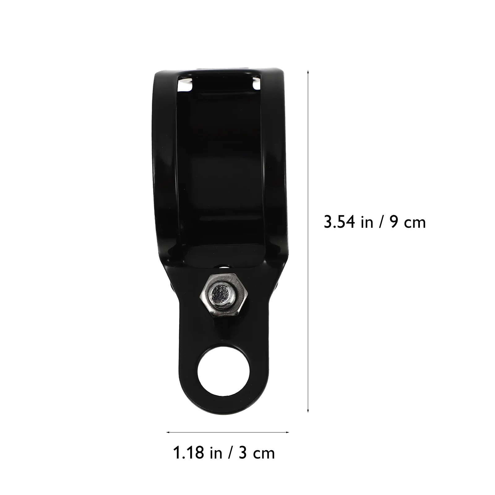 

2pcs Motorcycle Turn Signal Bracket Iron Rustproof Durable Front Forks Mounting Motorcycle Accessories Light Bracket Indicator