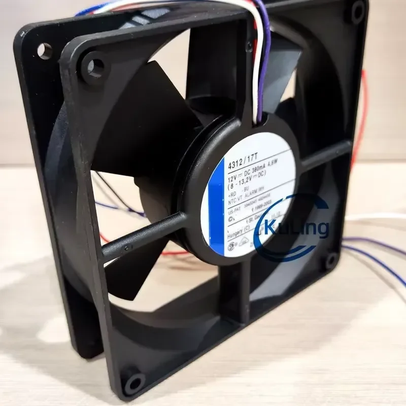for German 4312/2/U/M/L/17T/G/12/V 12032 Cooling Blower 12V DC High Airflow Quiet Operation Replacement Motor Efficient Heat