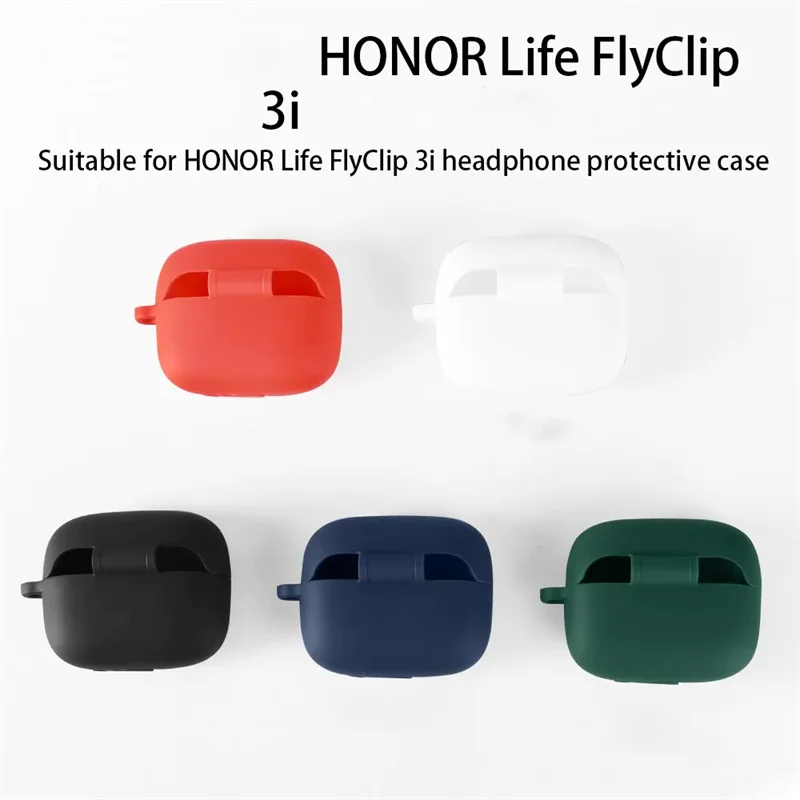 Skinlee Case For Honor Life FlyClip 3i Multi-colored Liquid Silicone Full Protective Shell For Honor Life FlyClip 3i Cover