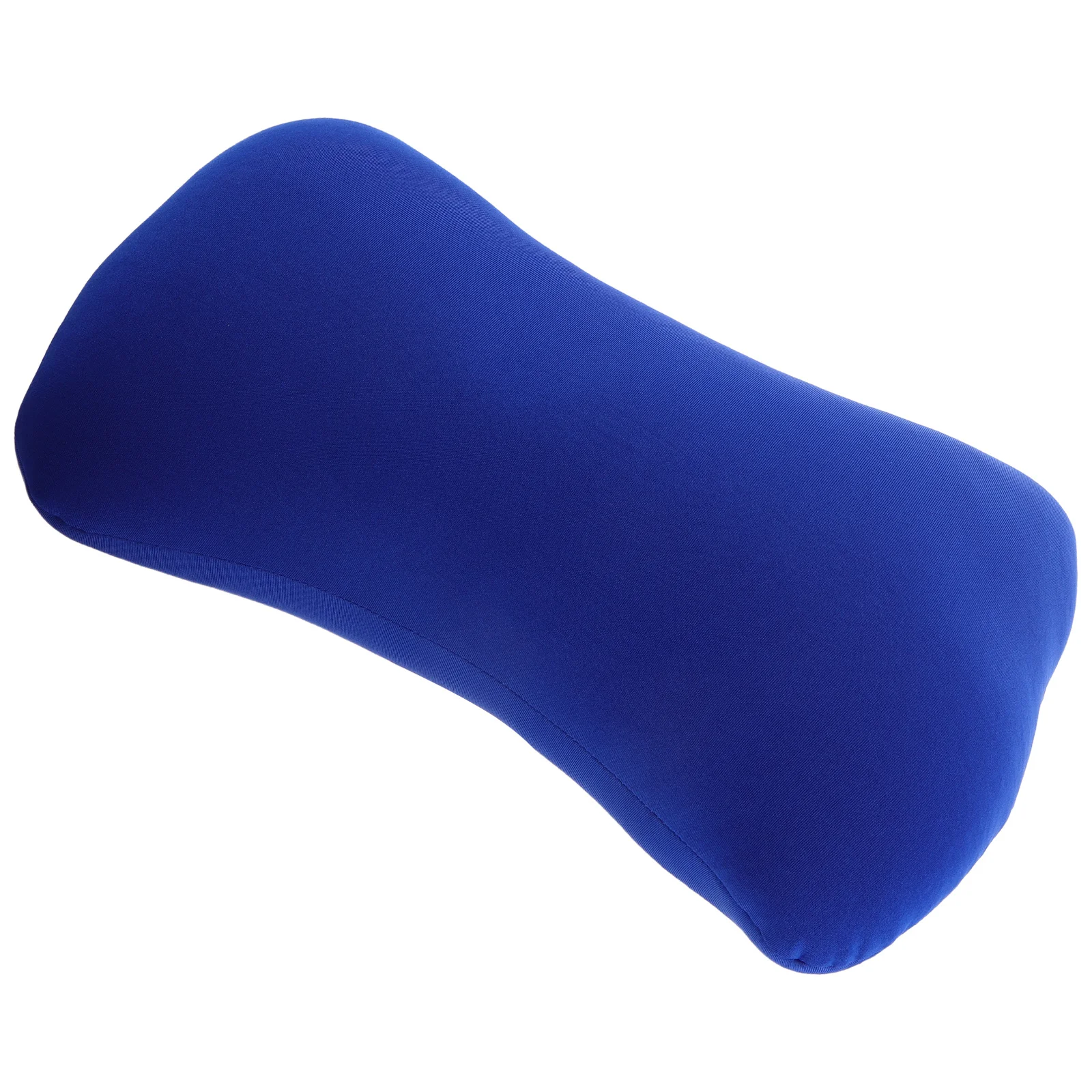 

1pc Bone Pillow Foam Particle Filled Portable Mini Travel Pillow For Neck Support Camping Hiking Outdoor Nap Desk Lumbar Cushion