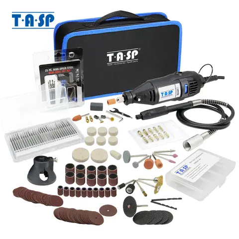 130W Rotary Tool Set with Accessories TASP
