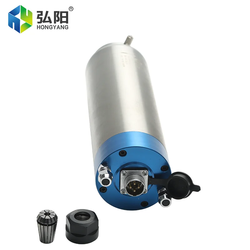 수냉식 스핀들, 타각기 CNC 머시닝 센터, 24000 속도, 공기 도장 더스트 스톤, 2.2kw, 380V, 400hz