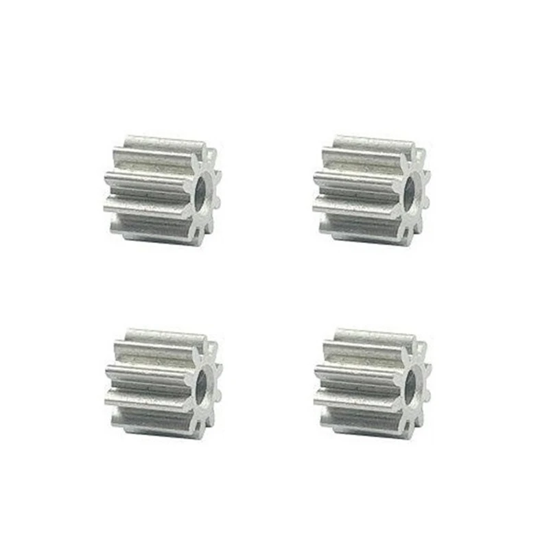 4 pièces LD-P06 métal moteur engrenage 0.5M 10T accessoires pour sat RC LD-P06 LD P06 UnimAustin 1/12 RC camion voiture