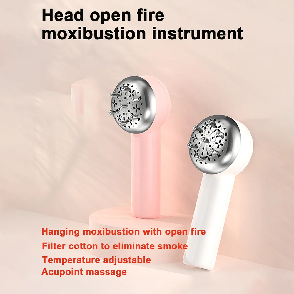 

Moxibustion Scraping Massager head massage Stress relief for sleep Face Lift Scraping Board Accessory Moxibustion Instrument